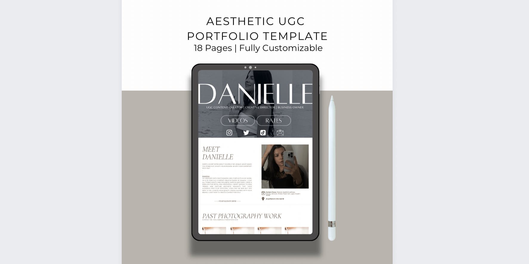 aesthetic  description templates! *FREE*